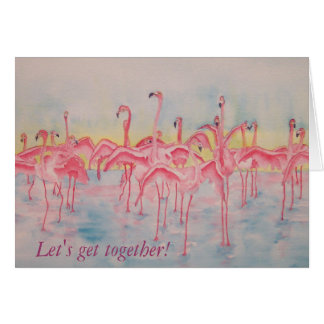 Band on the Run Let's Get Together Card