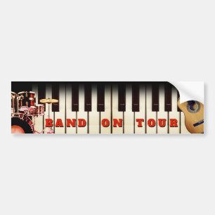 Band on Tour Bumper Sticker