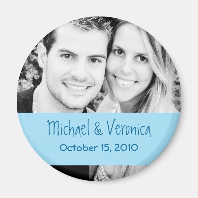 Band Photo Save the Date Magnet (Front)