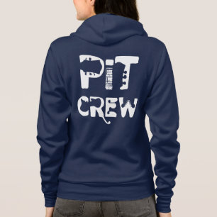 Band Pit Crew Musical Text Hoodie