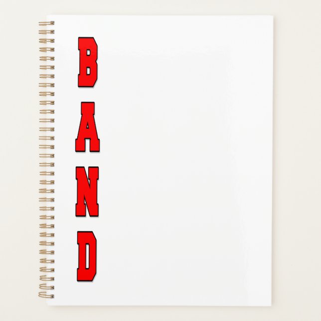 Band Planner (Front)