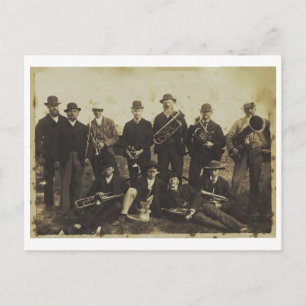 band postcard