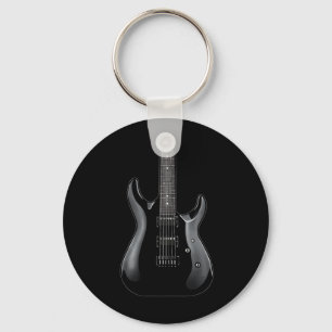 Band  Rock And Roll Guitar s For Men Band Tee 11 Key Ring