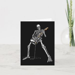 Band Rock And Roll Guitar s For Men Band Tee Card