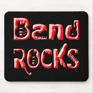 Band Rocks Mouse Pad