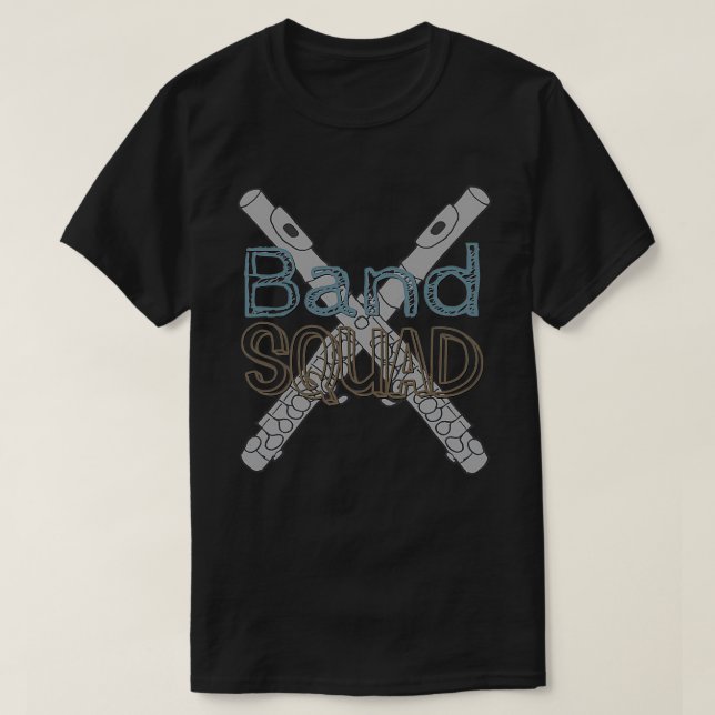 Band Squad Piccolo T-Shirt (Design Front)