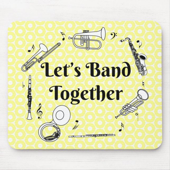 Band Together Mouse Pad (Front)