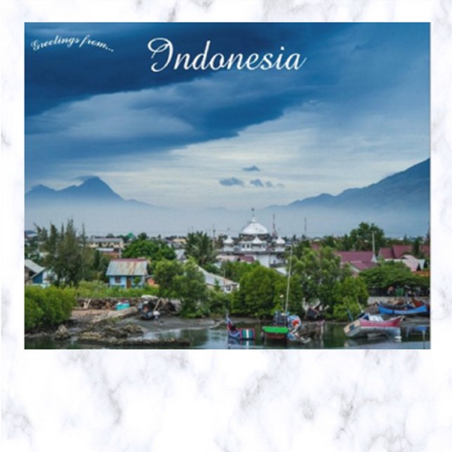 Banda Aceh Indonesia Postcard (Creator Uploaded)
