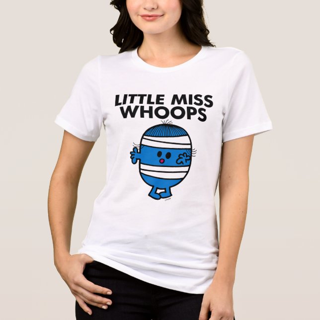 Bandaged Little Miss Whoops Tri-Blend Shirt (Front)