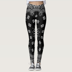bandana paisley leggings