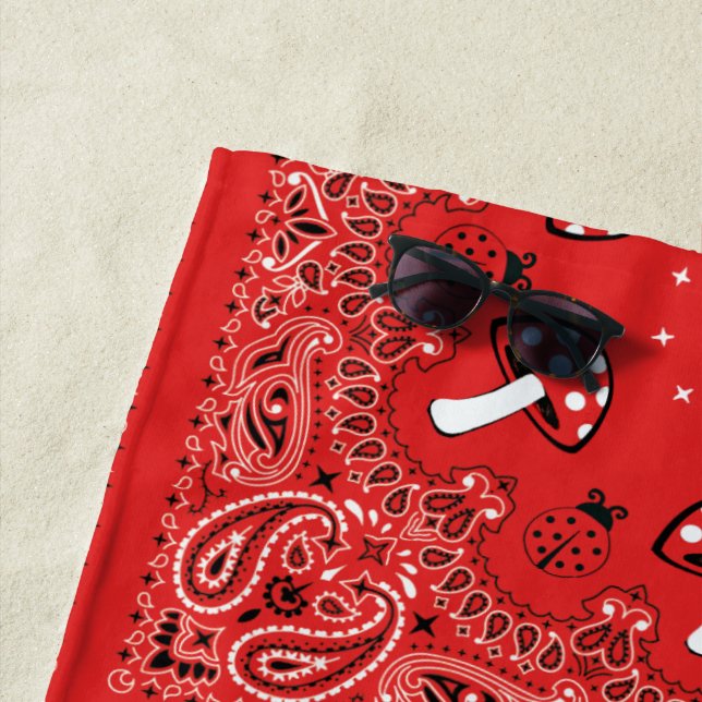 Bandanna Beach Towel (In Situ)