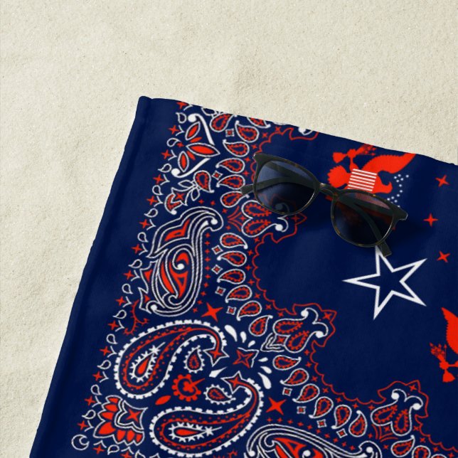 Bandanna Beach Towel (In Situ)