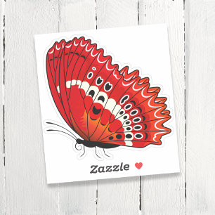 Bandanna Butterfly Sticker