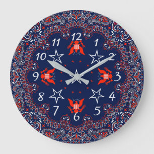 bandanna clock