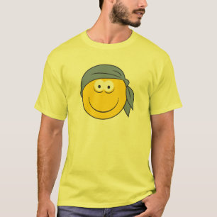 Bandanna Pirate Face T-Shirt