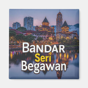 🧲 Bandar Seri Begawan Travel Memory For Collector Magnet