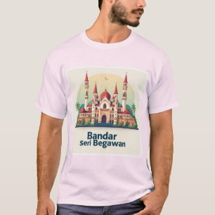 Bandar Seri Begawan With Red Domes T-Shirt