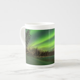 Banded Aurora Bone China Mug