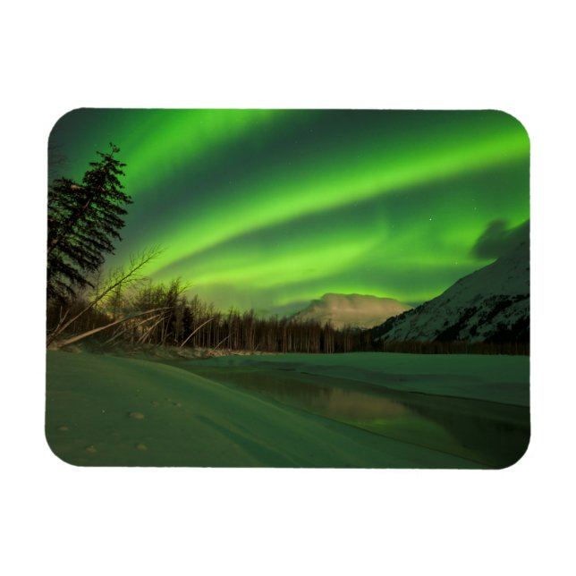 Banded Aurora Magnet (Horizontal)