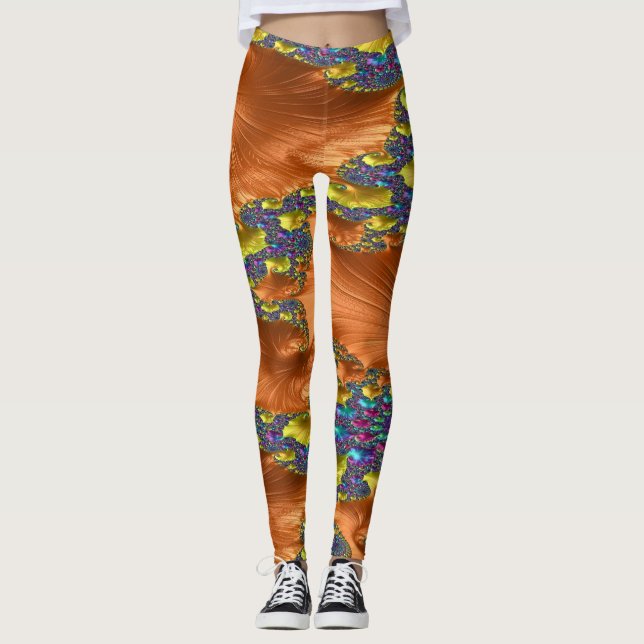 Banded Minion 9 Leggings (Front)