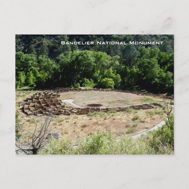 Bandelier National Monument Postcard (Front)