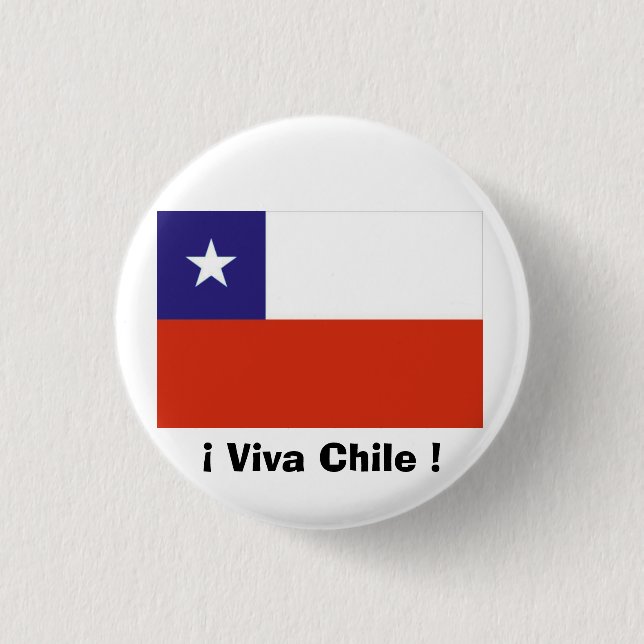 Bandera Chile VII 3 Cm Round Badge (Front)