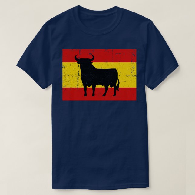 Bandera de Espaa Toro de Osborne T-Shirt (Design Front)