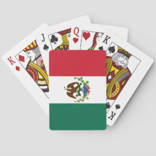 Bandera de México Republic Flag: 1824-1835 Playing Cards