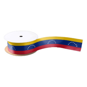 Bandera de Venezuela - Flag of Venezuela  Satin Ribbon
