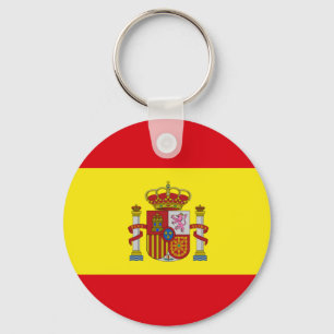 Bandera Española Key Ring