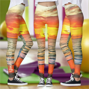 Banderas Bay Sunset 1738 Leggings