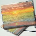 Banderas Bay Sunset 1738 Notepad<br><div class="desc">Painting "Banderas Bay Sunset 1738" Collection Jotting notes is more fun with your custom notepad! Printed in sharp and full color, these notepads look great with any color image, text, or design. Featuring 40 easy tear-away pages of quality paper, custom notebooks are perfect for the home or office. Personalize on...</div>