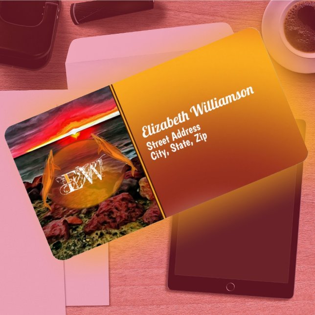 Banderas Rocky Sunset 914 Address Label (Creator Uploaded)