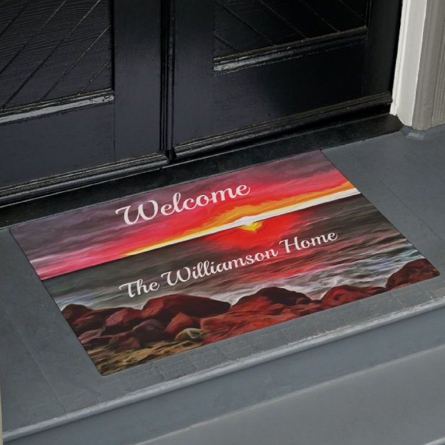 Banderas Rocky Sunset 914 Doormat (Creator Uploaded)