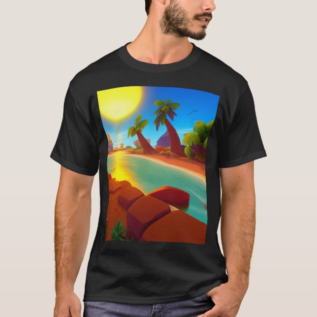 Bandicoot Sunset T-Shirt (Front)