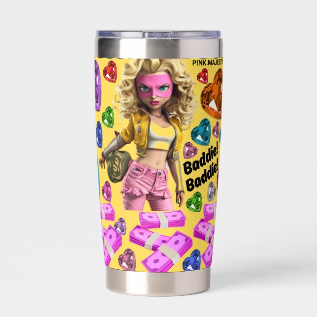 Bandit Baddie Insulated Tumbler (Back)