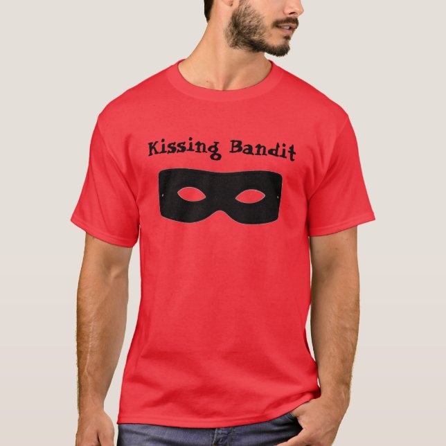 Bandit Mask, Kissing Bandit T-Shirt (Front)