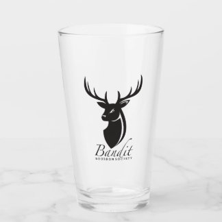 Bandit pint glass