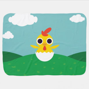 Bandit the Chick Baby Blanket