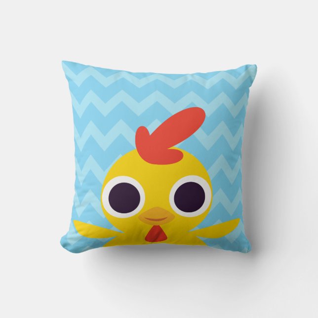 Bandit the Chick Cushion (Front)