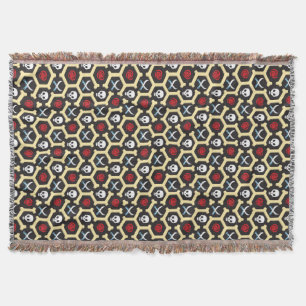 Bandit Theme Pattern Throw Blanket