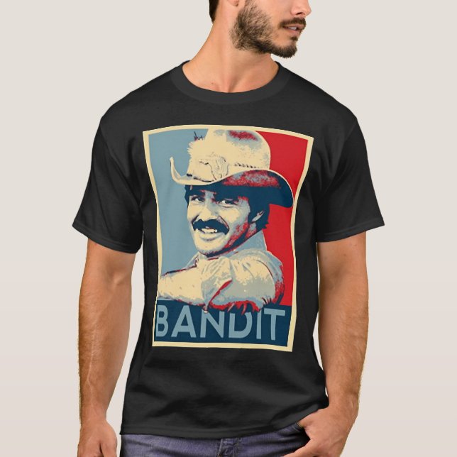 Bandit Vintage Distressed T-Shirt (Front)