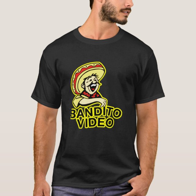 BANDITO VIDEO SHIRT AND STICKER  Essential  (Front)