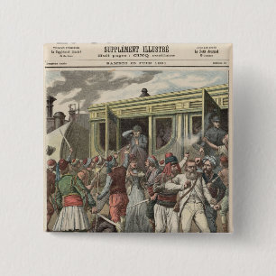 Bandits in the Orient 15 Cm Square Badge