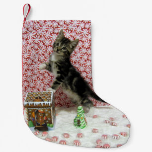 Bandit's Sweet Christmas Stocking - Cat / Kitten