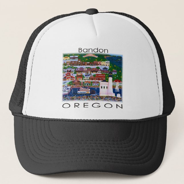 Bandon By the Sea~ Trucker Hat (Front)
