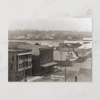 Bandon OR Circa 1900 Postcard