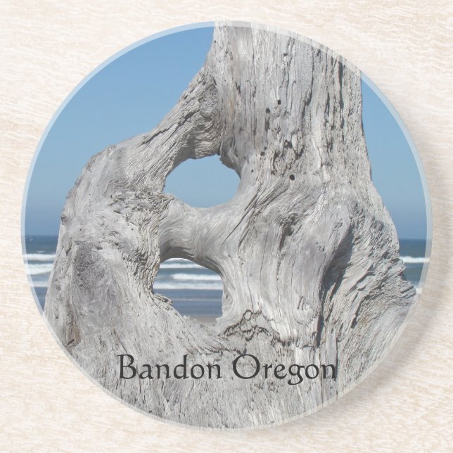Bandon Oregon coasters Ocean beach Driftwood (Front)