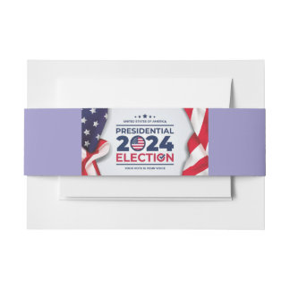 Bands - Show Your Support in Style! Invitation Belly Band