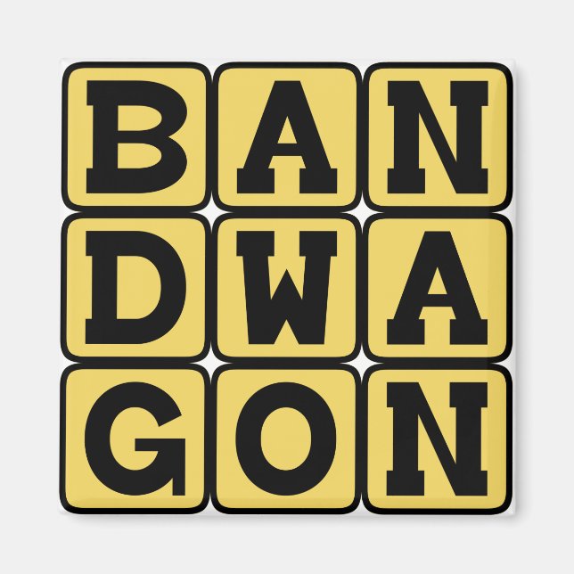 Bandwagon, Fashionable Activity Magnet (Front)
